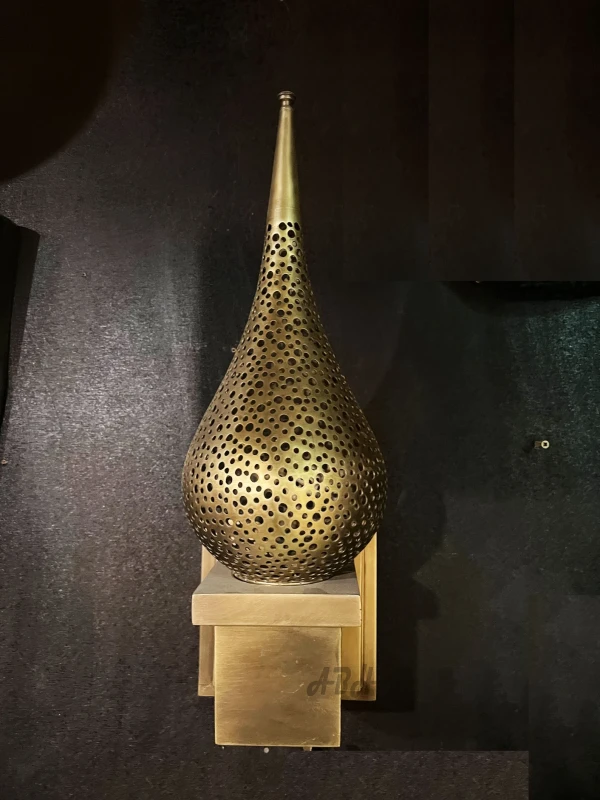 Exquisite Moroccan Brass Lamp - Versatile wall sconce, Ceiling Lighting - Perfect Decor Gift