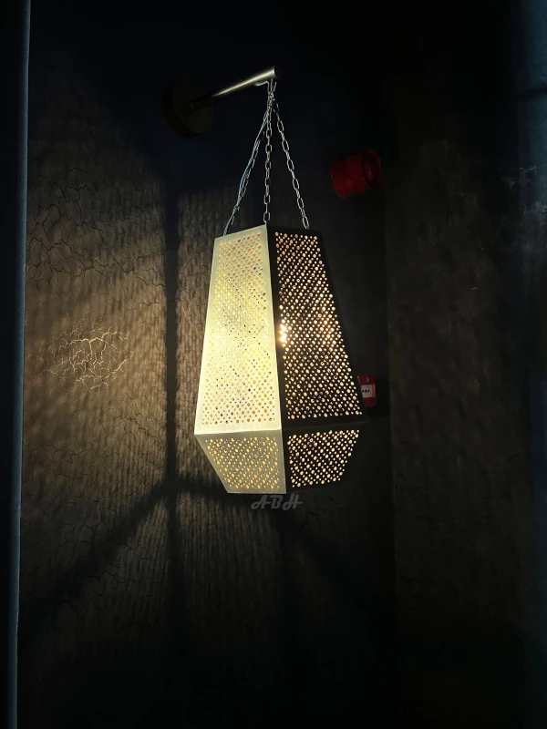 Exquisite Moroccan Brass Lamp - Versatile wall sconce, Ceiling Lighting - Perfect Decor Gift